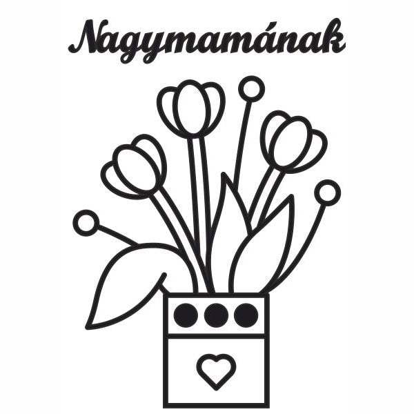 Tulipán nagymamának homokkép-ugyeske.hu-homokkepek-homokrajzok