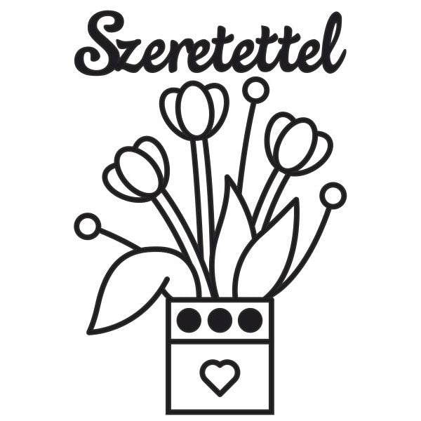 Tulipánok szeretettel homokkép-ugyeske.hu-homokkepek-homokrajzok