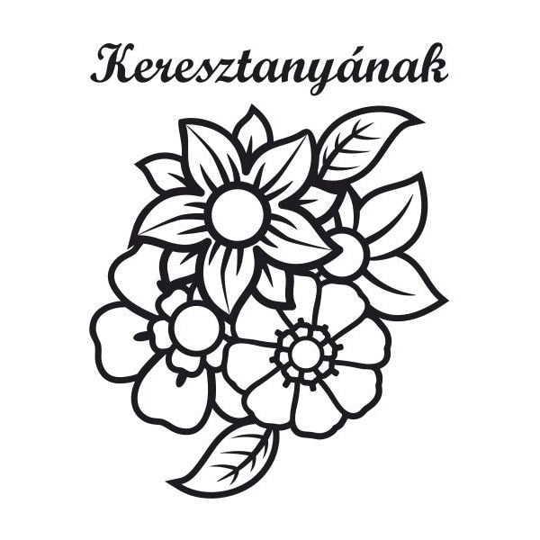 Virágok Keresztanyának homokkép-ugyeske.hu-homokkepek-homokrajzok