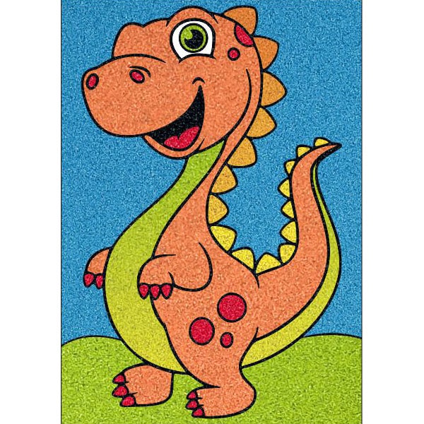 Kis T-Rex homokkép-ugyeske.hu-homokkepek-homokrajzok