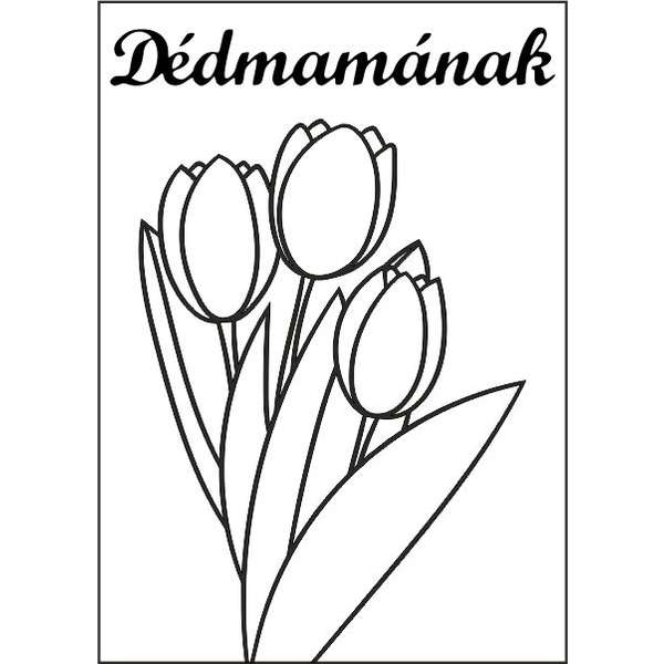 Tulipán csokor Dédmamának-ugyeske.hu-homokkepek-homokrajzok