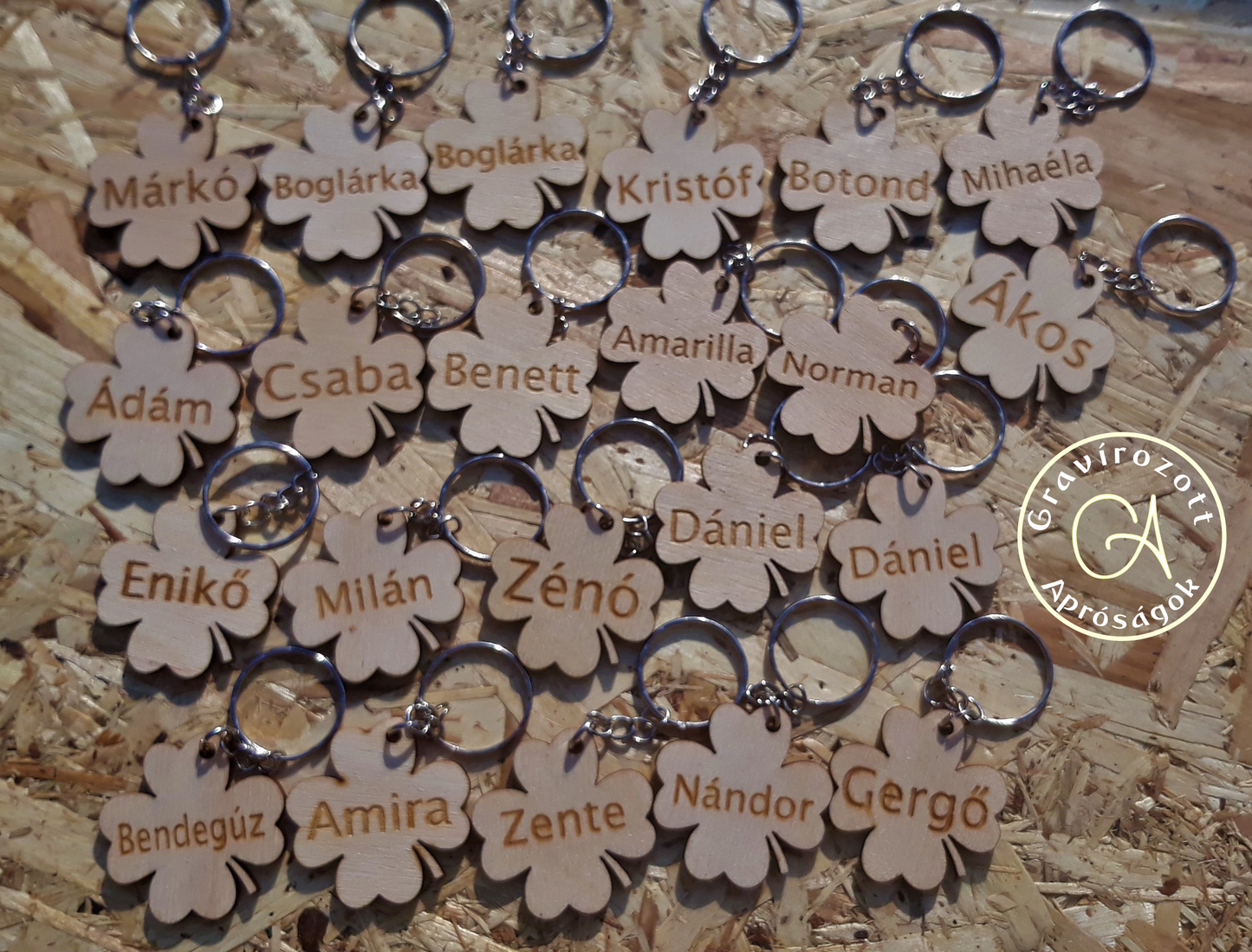 Szerencse kulcstartó