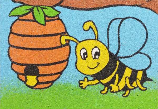 Méhecske homokkép-ugyeske.hu-homokkepek-homokrajzok
