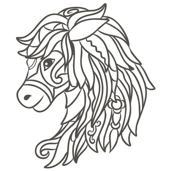 Elbűvölő póni-ugyeske.hu-homokkepek-homokrajzok