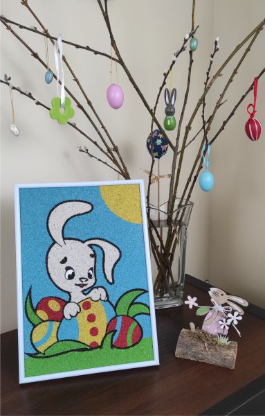 Nyúl homokkép-ugyeske.hu-homokkepek-homokrajzok