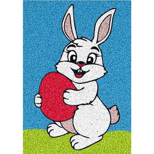 Ölelő nyúl homokkép-ugyeske.hu-homokkepek-homokrajzok