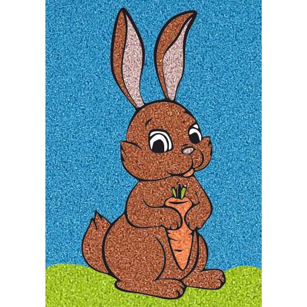 Répás nyuszi homokkép-ugyeske.hu-homokkepek-homokrajzok