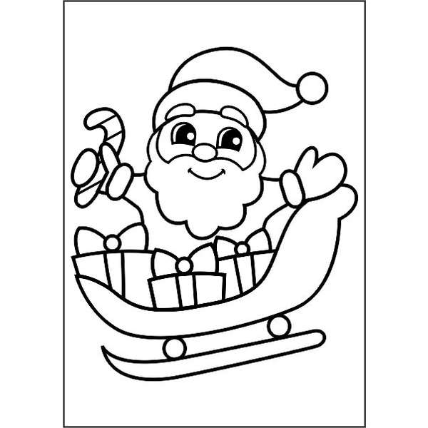 Szánkós Mikulás homokkép-ugyeske.hu-homokkepek-homokrajzok