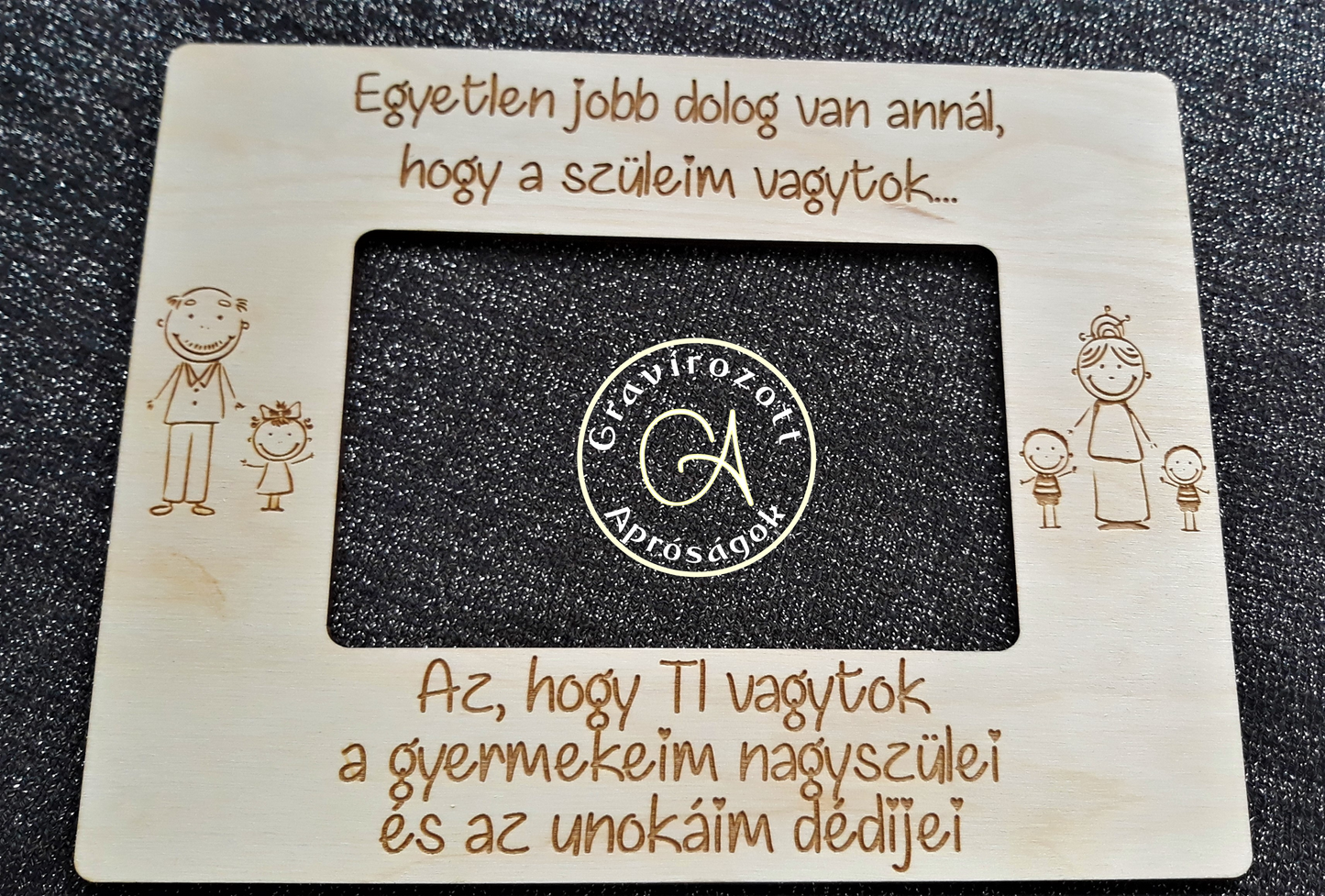 Nagyszülős képkeret