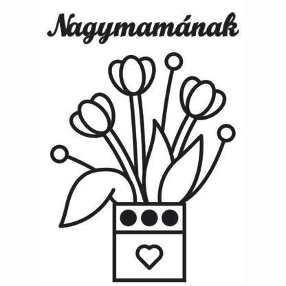 Tulipán nagymamának homokkép-ugyeske.hu-homokkepek-homokrajzok