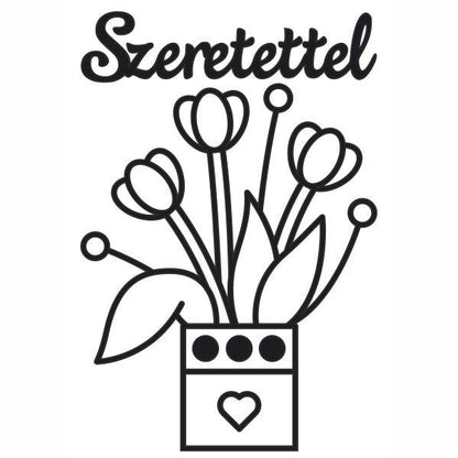 Tulipánok szeretettel homokkép-ugyeske.hu-homokkepek-homokrajzok