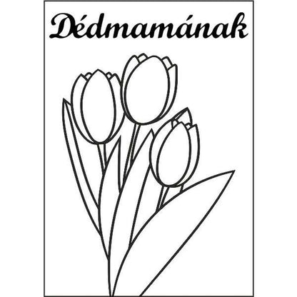 Tulipán csokor Dédmamának-ugyeske.hu-homokkepek-homokrajzok