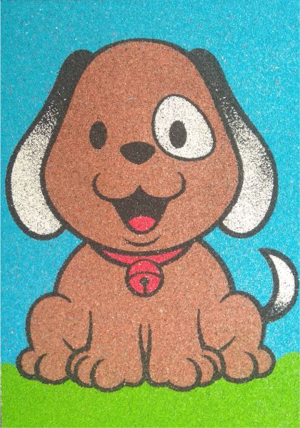 Kutya homokkép-ugyeske.hu-homokkepek-homokrajzok