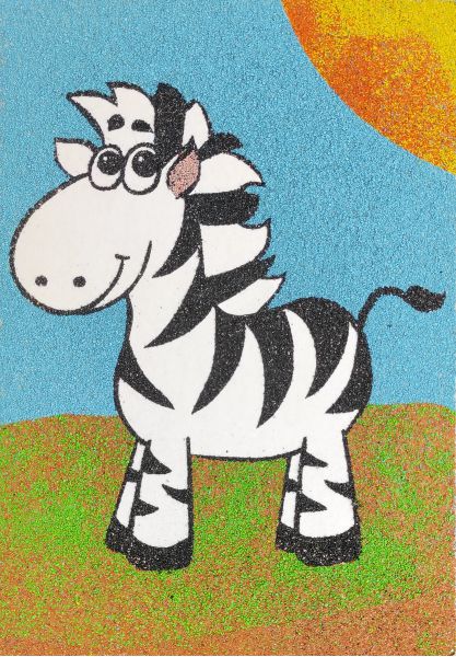 Zebra homokkép-ugyeske.hu-homokkepek-homokrajzok
