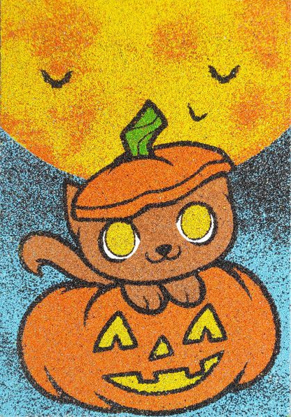 Halloween homokkép csomag (2 kép)-ugyeske.hu-homokkepek-homokrajzok